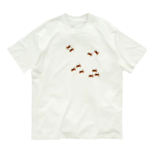 サワガニがいっぱい Organic Cotton T-Shirt