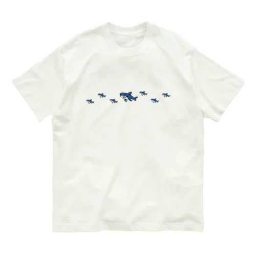 シンプルなSameの群れ オーガニックコットンTシャツ