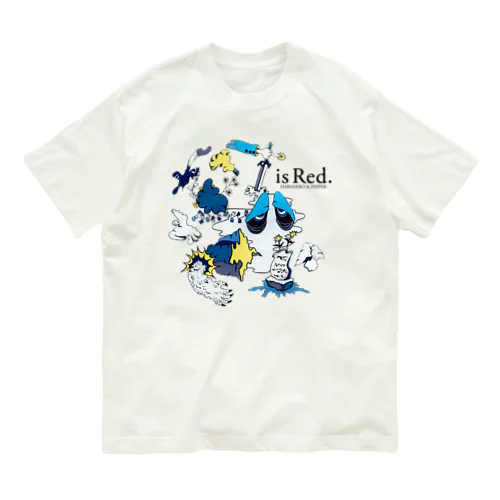 ハバネロ胡椒「is Red.」記念グッズA オーガニックコットンTシャツ