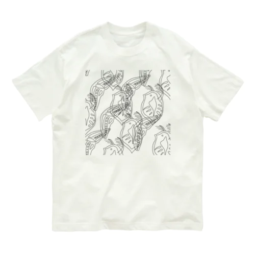 微生物 オーガニックコットンTシャツ