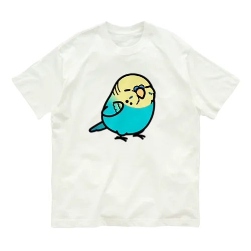 Chubby Bird 大型セキセイインコ オーガニックコットンTシャツ