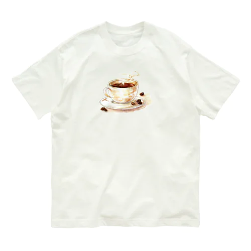 カフェの珈琲 オーガニックコットンTシャツ