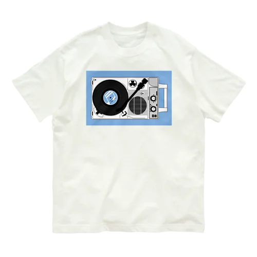 ベイビーなポータブルレコードプレーヤー Organic Cotton T-Shirt