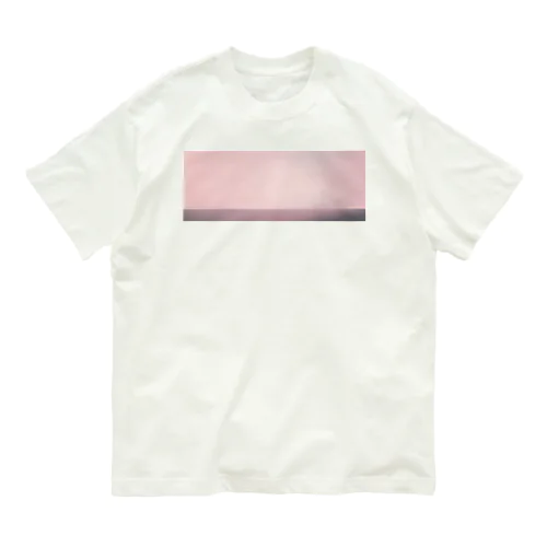 SUNSET PINK オーガニックコットンTシャツ