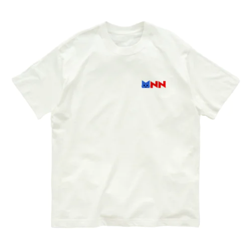 MNN マスクにゃんニュース Organic Cotton T-Shirt