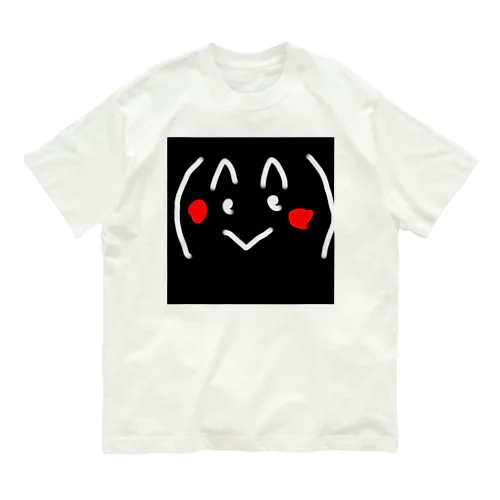 顔文字服 オーガニックコットンTシャツ