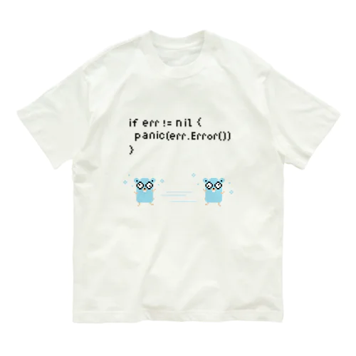 Don’t Panic! オーガニックコットンTシャツ