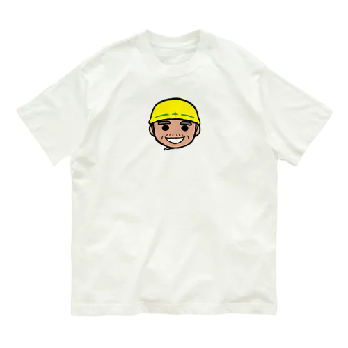 現場のとっちゃ オーガニックコットンTシャツ