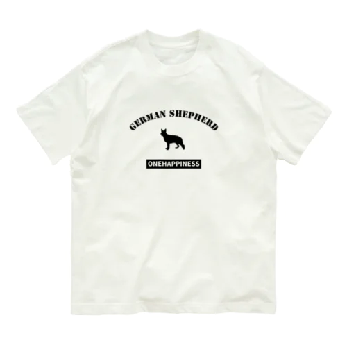 ジャーマン・シェパード　ONEHAPPINESS Organic Cotton T-Shirt