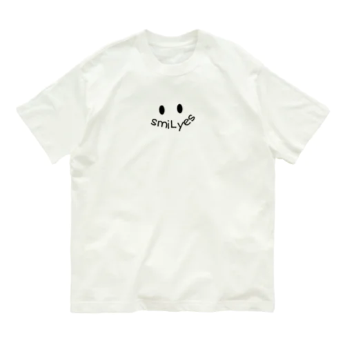 smiLyes オーガニックコットンTシャツ