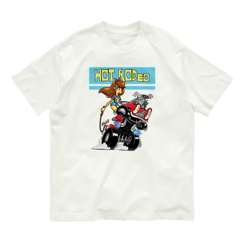 “HOT RODeo” オーガニックコットンTシャツ