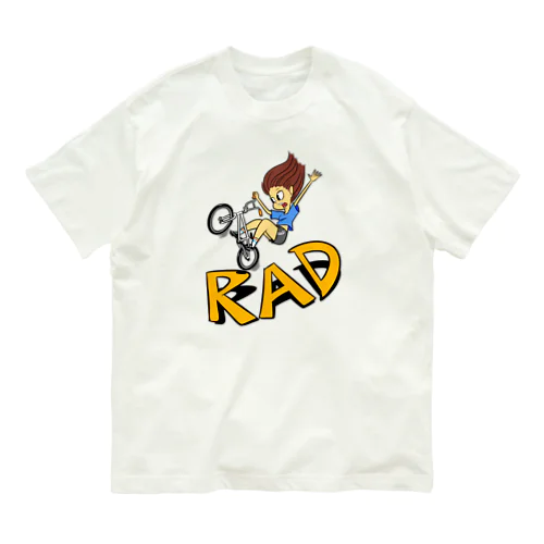 "RAD" 2 オーガニックコットンTシャツ