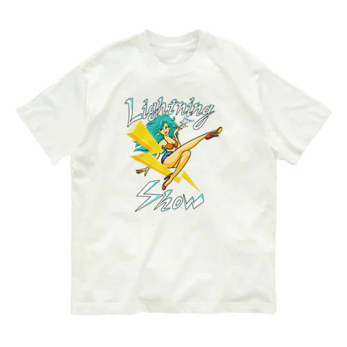 “Lightning Show” オーガニックコットンTシャツ