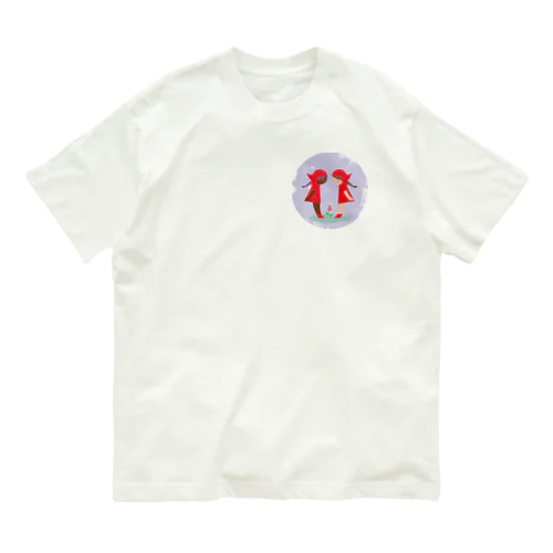 赤い頭巾のあかずきん Organic Cotton T-Shirt