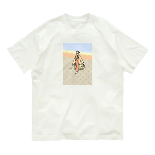 🚶‍♀️🌊 オーガニックコットンTシャツ