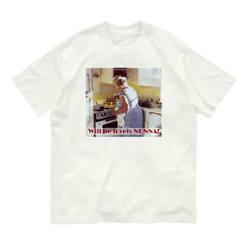 Will be lovely NONNA オーガニックコットンTシャツ