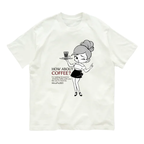 Coffee&Girl 1st オーガニックコットンTシャツ