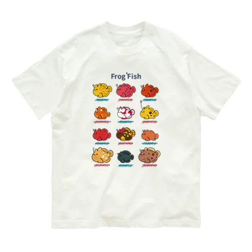 もちもちカエルアンコウ’s Organic Cotton T-Shirt