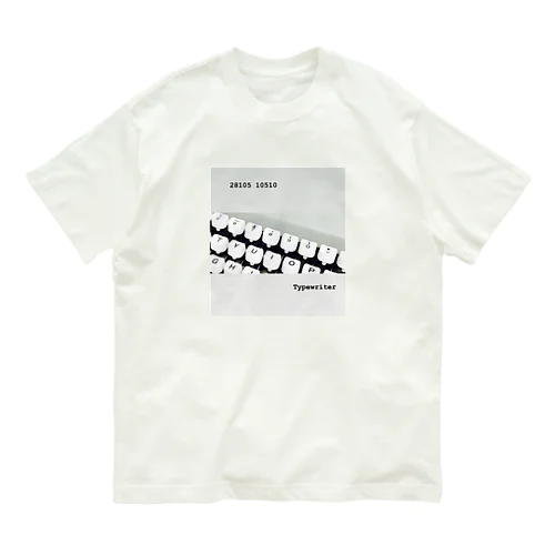 懐かしのタイプライター Organic Cotton T-Shirt