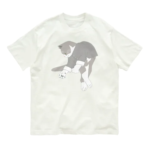 猫功夫(猫カンフー) オーガニックコットンTシャツ