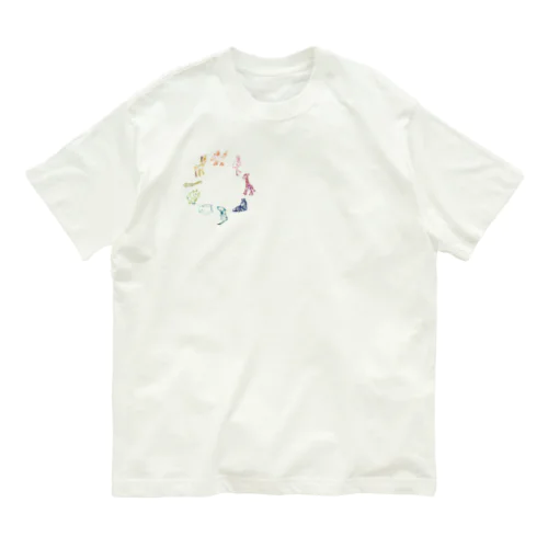 アニマルサークル Organic Cotton T-Shirt