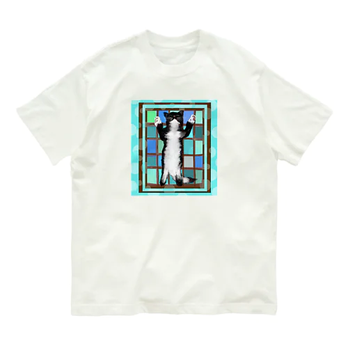 おねむの白黒ちゃん Organic Cotton T-Shirt