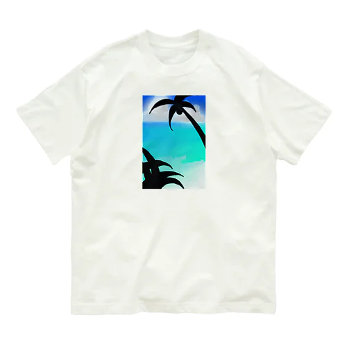 常夏ハワイ オーガニックコットンTシャツ