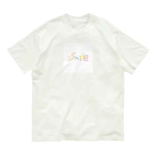 スマイル😊 オーガニックコットンTシャツ