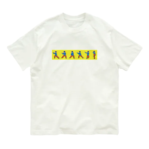 ポップな太極拳 オーガニックコットンTシャツ