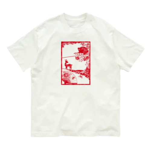 iNoshiKachO オーガニックコットンTシャツ