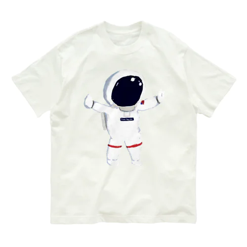 宇宙飛行士くん オーガニックコットンTシャツ