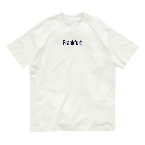 フランクフルト　Frankfurt オーガニックコットンTシャツ