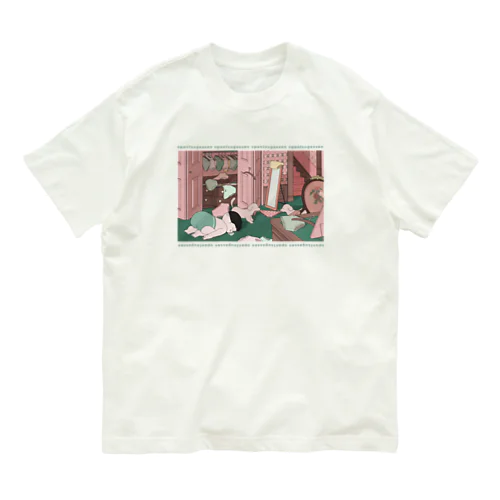 おぱんつ合戦 オーガニックコットンTシャツ