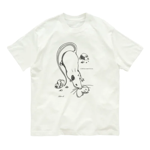 晩御飯 Organic Cotton T-Shirt