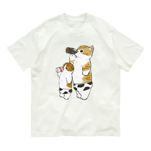 Milkにゃん オーガニックコットンTシャツ