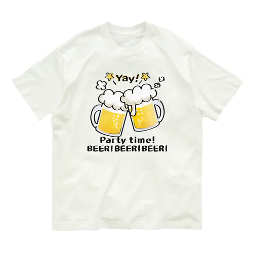 BEER!BEER!BEER! A Organic Cotton T-Shirt