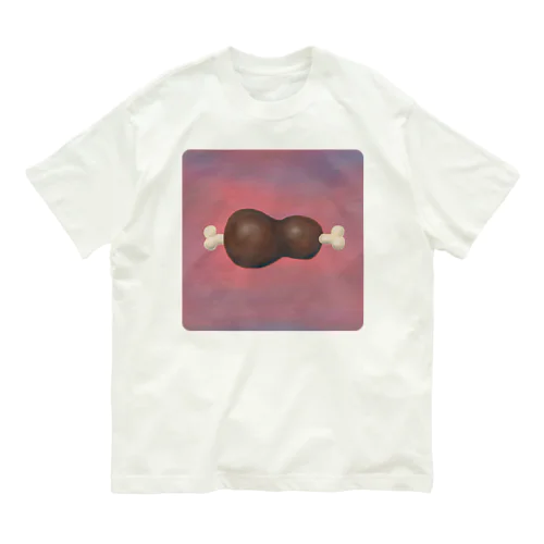 まんが肉 Organic Cotton T-Shirt