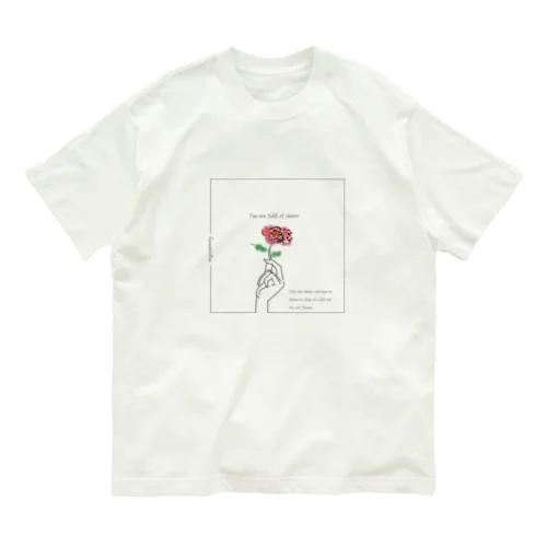 Ranunculus オーガニックコットンTシャツ