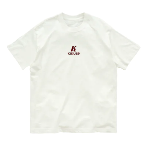 KIKU89 オーガニックコットンTシャツ