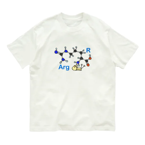 アミノ酸ぴよ アルギニン Organic Cotton T-Shirt