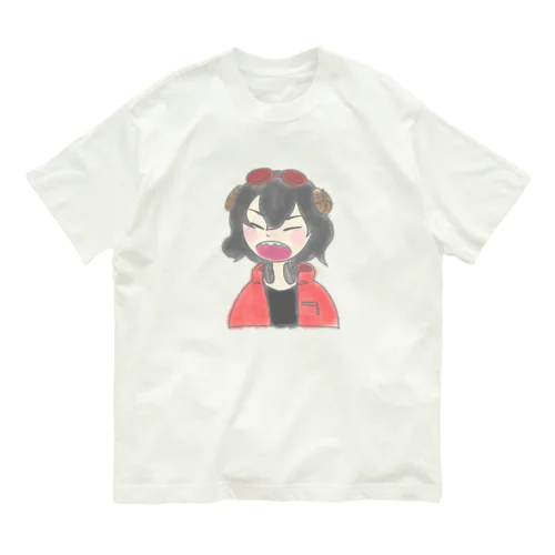 ちらす オーガニックコットンTシャツ