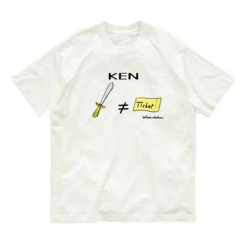 KEN オーガニックコットンTシャツ