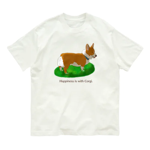 幸せコギ Organic Cotton T-Shirt