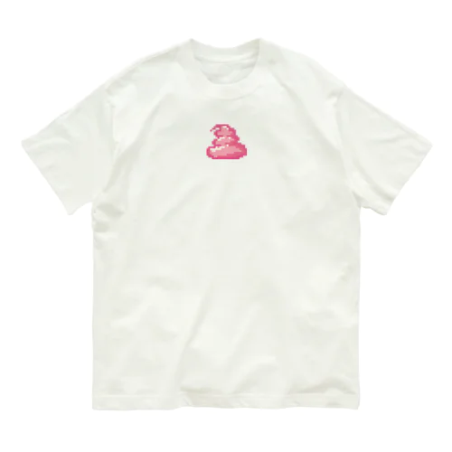 うんこちゃん♀ オーガニックコットンTシャツ