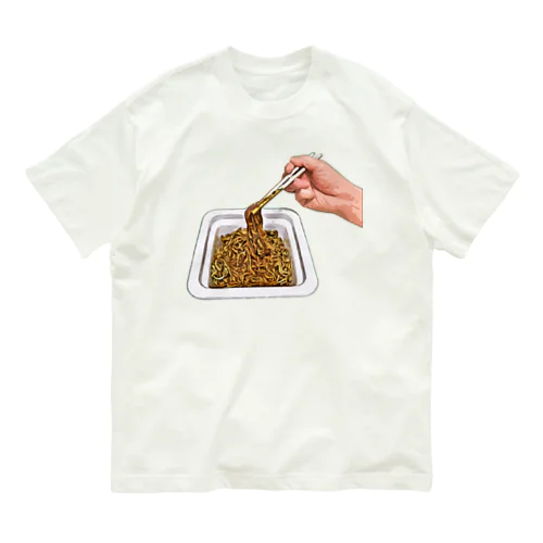 カップ焼きそば オーガニックコットンTシャツ