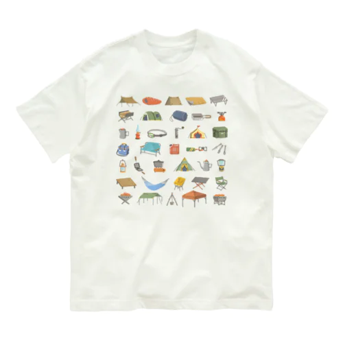 キャンプ道具オーガニックＴシャツ Organic Cotton T-Shirt