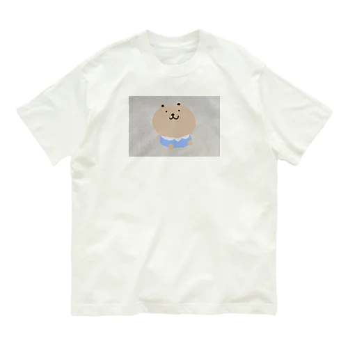 爽やかくまちゃん オーガニックコットンTシャツ