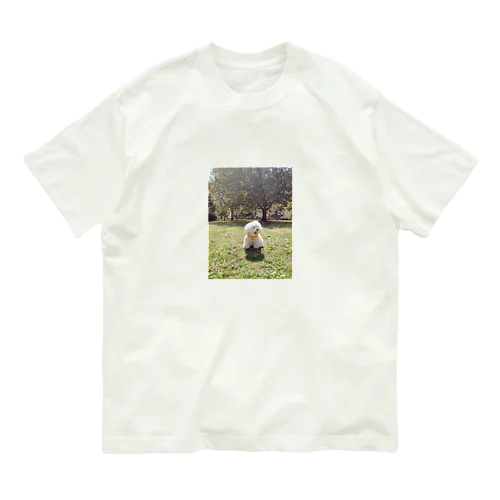 あくびいぬ Organic Cotton T-Shirt