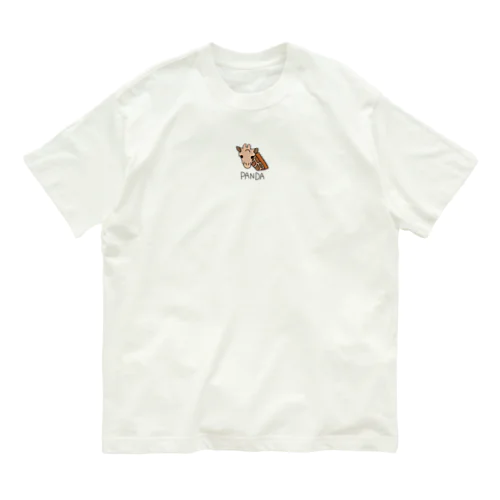 キリンかパンダか Organic Cotton T-Shirt