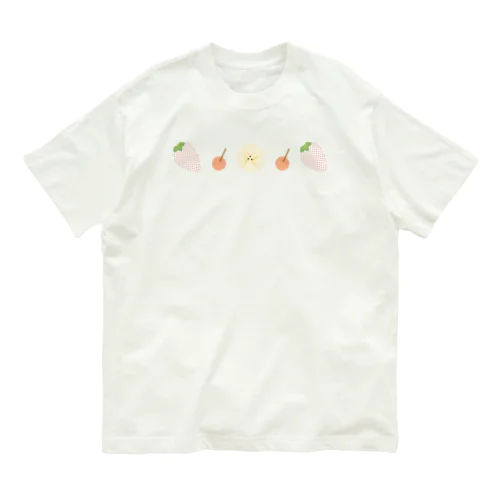 あまいくだもの オーガニックコットンTシャツ